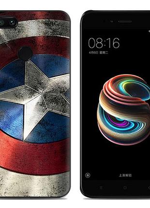 Чехол-накладка tpu image captain america для xiaomi mi 5x