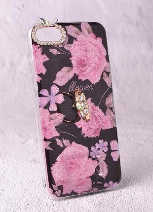 Чехол-накладка tpu luxury roses для iphone 7 / 8