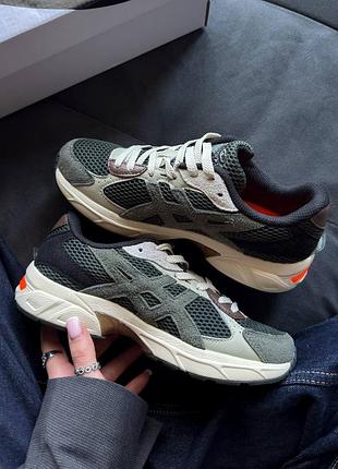Кроссовки женские asics gel-1130 khaki brown grey