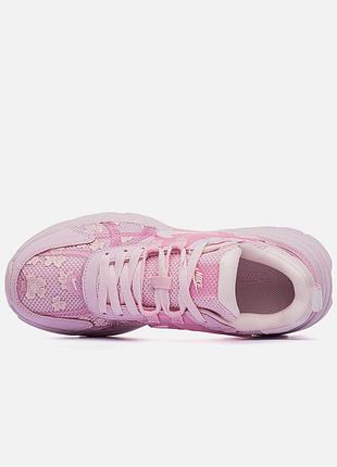 Nike v2k runtekk pink flowers