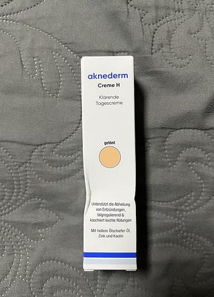 Тонуючий крем acnederm creme h