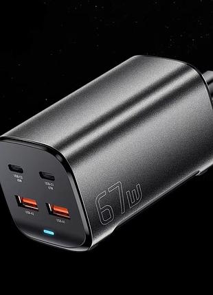 Зарядное устройство essager gan desktop charger 67w