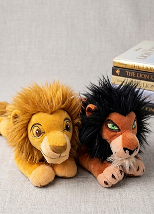 Мягкая игрушка, десней, редкие игрушки король лев, муфаса, шрам