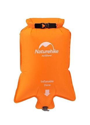 Герметичный мешок для надувания матраса naturehike fc-10 (nh19q033-d) orange
