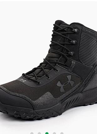 Ботинки under armour, чорні,розмір 46, usa 12, uk 11