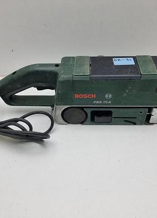Стрічкова шліфувальна машина bosch pbs 75 a (товар вживаний)