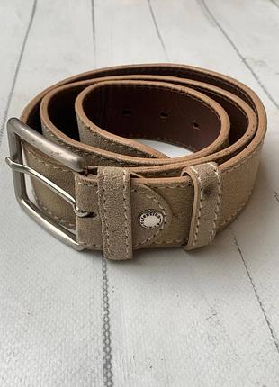 Valentino vip винтажный замшевый ремень.италия.
