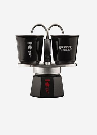 Гейзерна кавоварка bialetti x stranger things set mini express