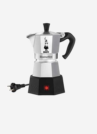 Гейзерна електрична кавоварка bialetti moka elettrika