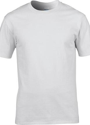 Футболка gildan premium cotton белая s