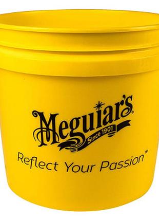 Ведро для детейлинга meguiars 13 літрів с качественного пластика