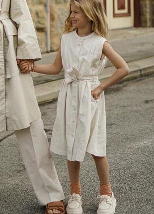 Легкое, модное платье-рубашка uniqlo 👗