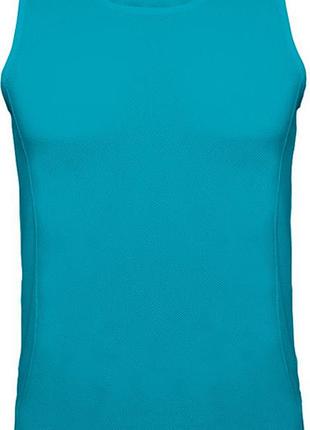 Майка спортивна roly andre бірюзова l 140 г/м2