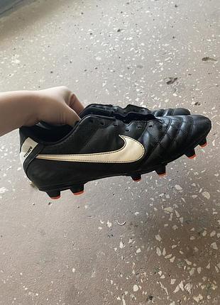 Футбольні бутси nike tiempo natural iv fg, розмір 44