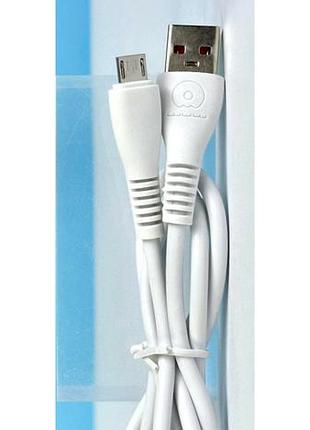 Кабель micro usb 2.4a wuw t51. 90 см. без коробки