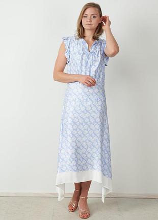 By milene birger вискозное длинное платье