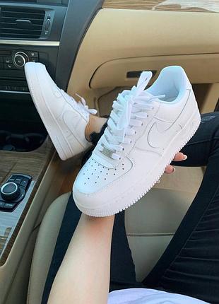 Nike air force 1 white premium