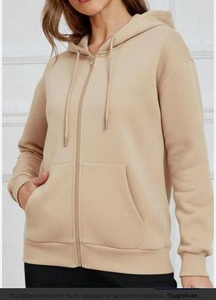 Толстовка на флисе, на молнии от primark