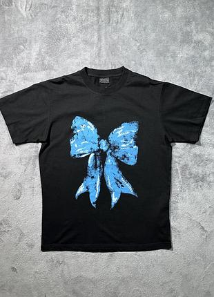 Футболка balenciaga bow oversized t-shirt тишка xs s m