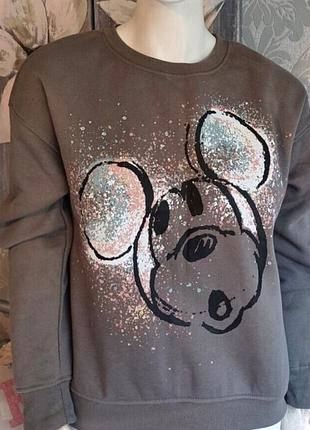 Худи с микки на флисе от disney