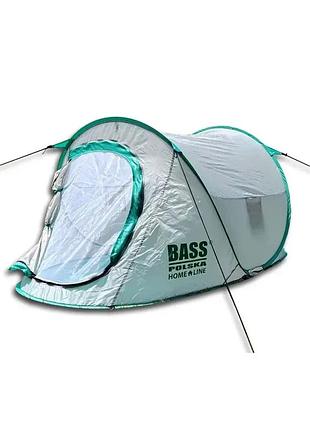 Палатка туристическая саморазлагаемая 2-х месная 220 х 120 х 95 см bass polska bh 10020