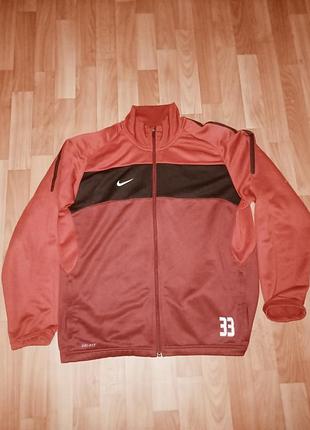 Оригінальна чоловіча спортивна олімпійка nike із лінійки dri-fit розмір l