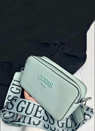 Жіноча сумка guess 9991 бірюзова