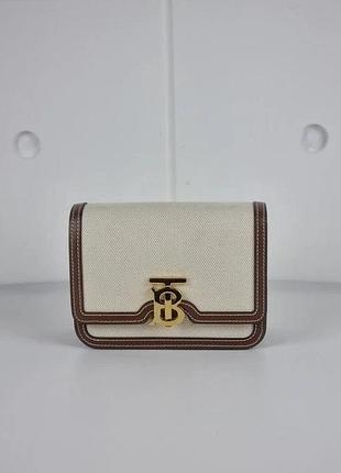 Женская сумка burberry бежевая