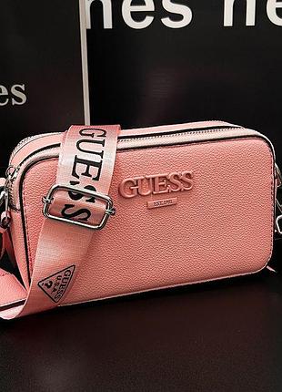 Жіноча сумка guess 7159-6 рожева