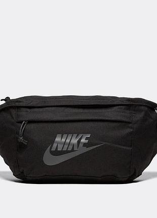 Бананка велика nike 0073 поясна сумка найк чорна