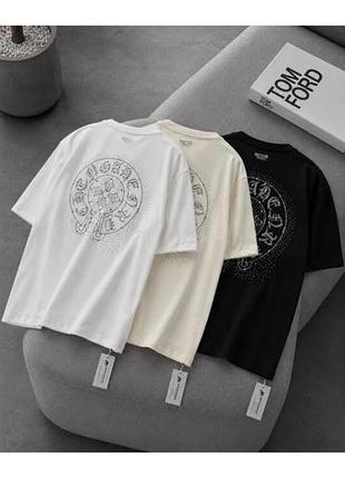 Трендова, жіноча футболка chrome hearts