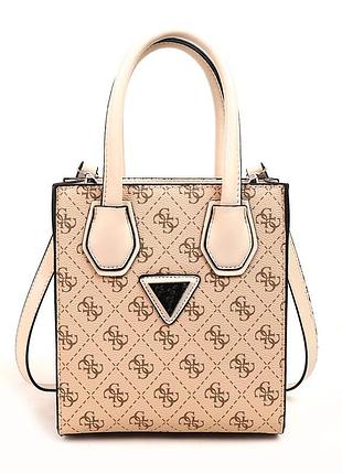 Женская сумка guess 2037 молочная