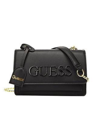 Жіноча сумка guess крос-боді чорна