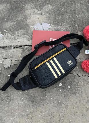 Бананка adidas адидас поясная сумка 533/13 черная