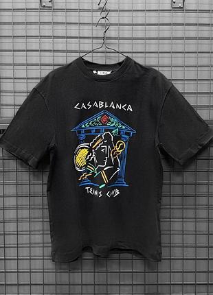 Футболка casablanca черная s