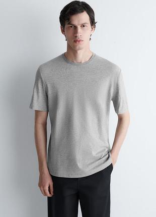 Футболка базовая мужская cos cotton t-shirt / xl