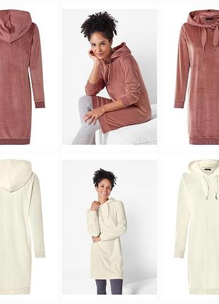 Женская велюровая туника esmara s/m l/xl