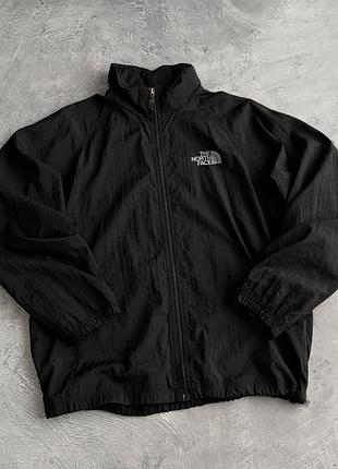 Куртка the north face черная, ветровка норт фейс из плащевки, демисезонная спортивная куртка для мужчин s