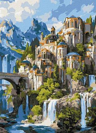 Картина за номерами - палац на вершині ©art_selena_ua идейка 40х50 см (kho6476)