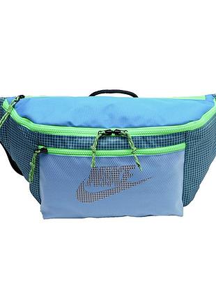 Бананка велика сумка nike f061 блакитна