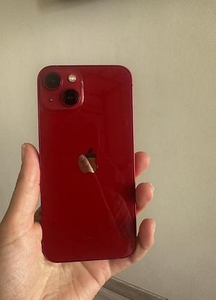 Iphone 13 256gb red / ідеал / айфон 13 256гб  70% акб.