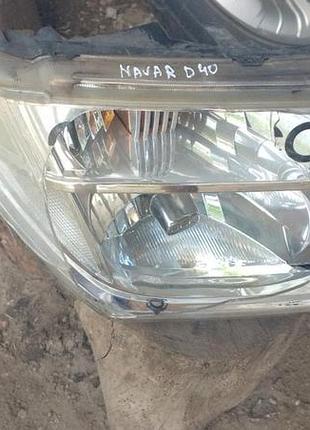 Фара передняя правая 26010eb300 nissan navara d40 pathfinder r51 на запчасти