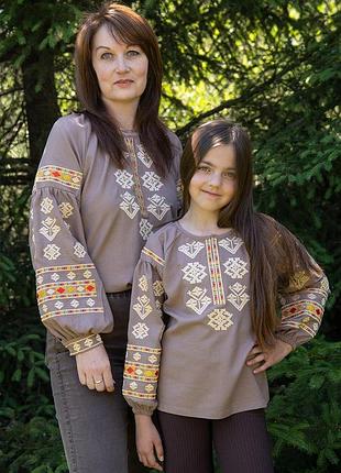 Вишиванка льон