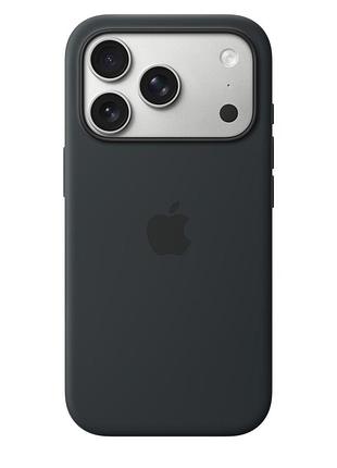 Чохол silicone case full protective (aa) v2 with magnetic fit для apple iphone 17 pro (6.3") (чорний / black) 00081006