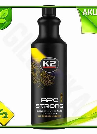 Ve средство для очистки k2 new version apc strong pro 1л концентрат универсальный очиститель для автом n6w_ver