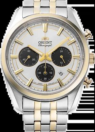 Часы мужские orient stretto chronograph ra-tx0302s10b