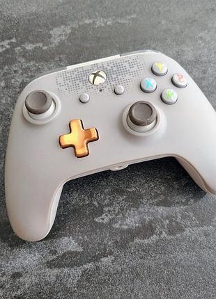 Дротовий геймпад powera grey enhanced (xbox one)