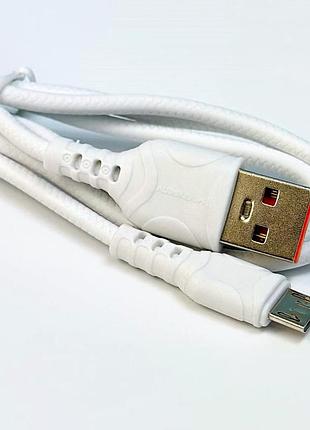 Кабель micro usb 3.1a denmen. 1м.. без коробки