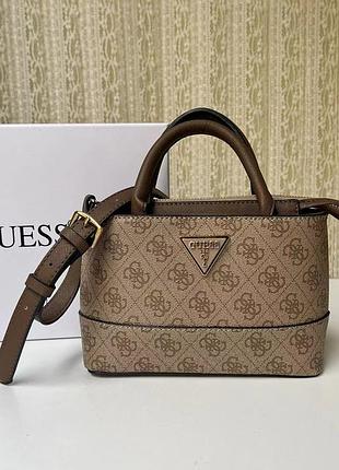 Женская сумка guess 107 бежевая