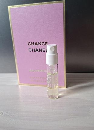 Chanel chance eau fraiche пробник